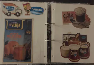 Lote pegatinas DANONE