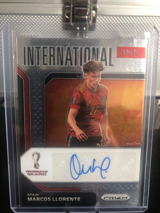 Autografo Marcos Llorente España