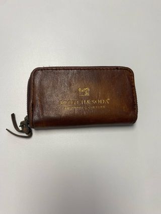 Cartera Monedas Scotch & Soda Marrón