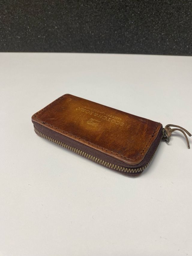 Cartera Monedas Scotch & Soda Marrón