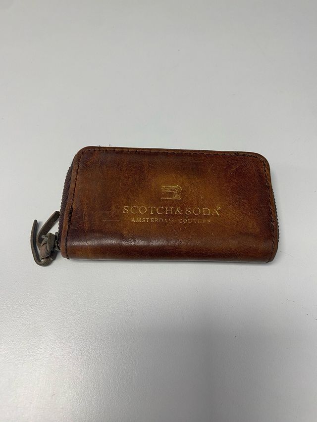 Cartera Monedas Scotch & Soda Marrón