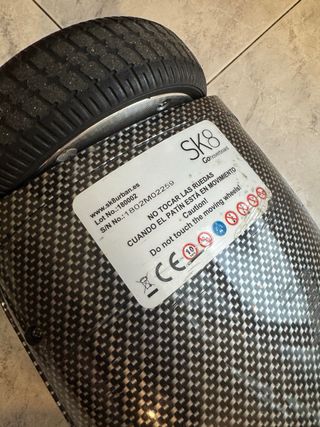 Hoverboard SK8 Color Carbono