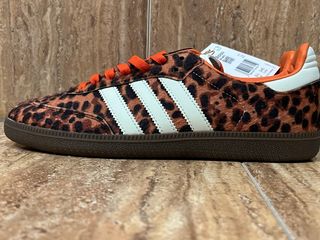 Adidas Samba Animal Print Naranja Marrón Talla 42