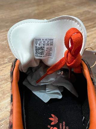 Adidas Samba Animal Print Naranja Marrón Talla 42