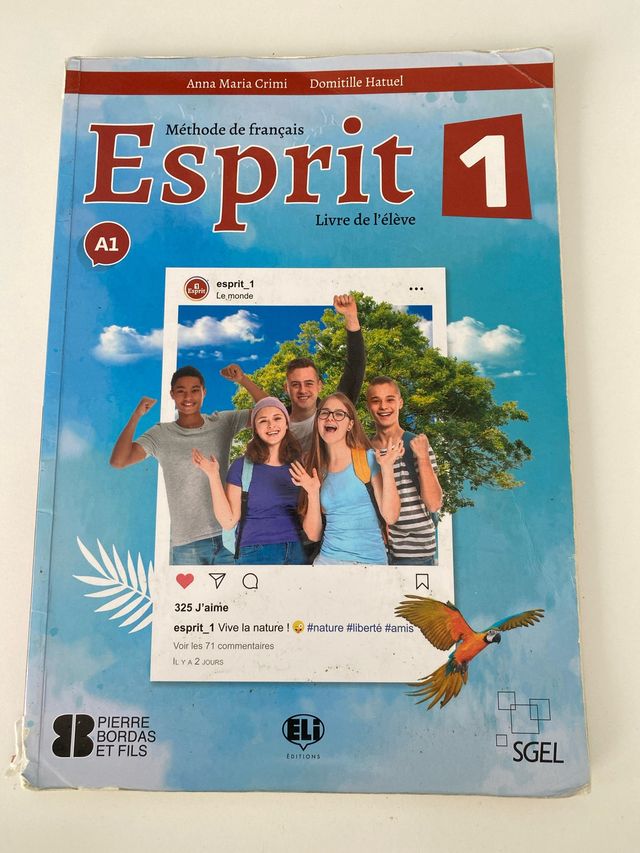 Esprit 1. Livre de l’élève.