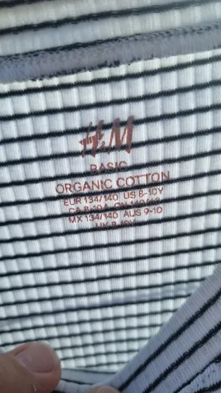 Camisa de niña a rayas