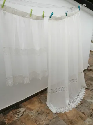 Tende a porta e finestra in pizzo