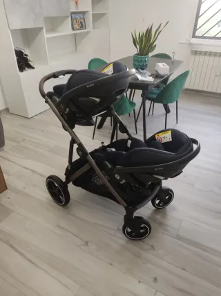Cybex Gazelle S gemellare – 2 navicelle + 2 ovetti