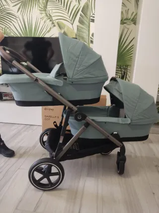Cybex Gazelle S gemellare – 2 navicelle + 2 ovetti