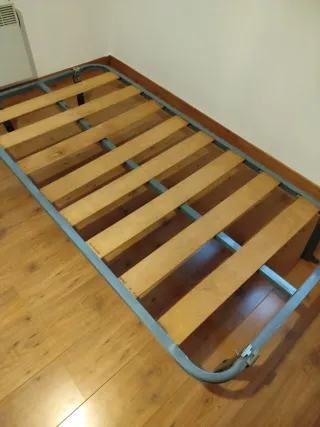 Somier 1.80m Metal y Madera