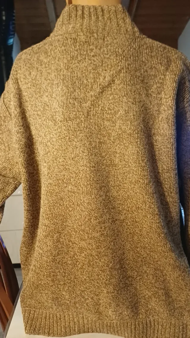 Maglione/giacca uomo lana marrone