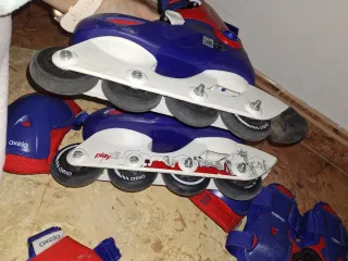 Patines en línea y protecciones Oxelo Num. 30-32