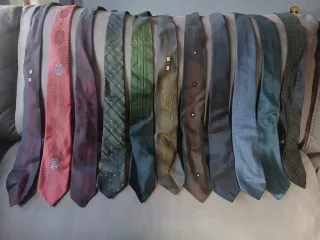 70s Corbatas Antiguas Trevira