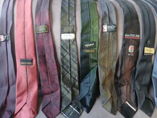 70s Corbatas Antiguas Trevira