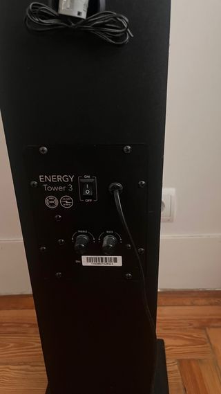 Altavoz Torre Energy Tower 3 Negro
