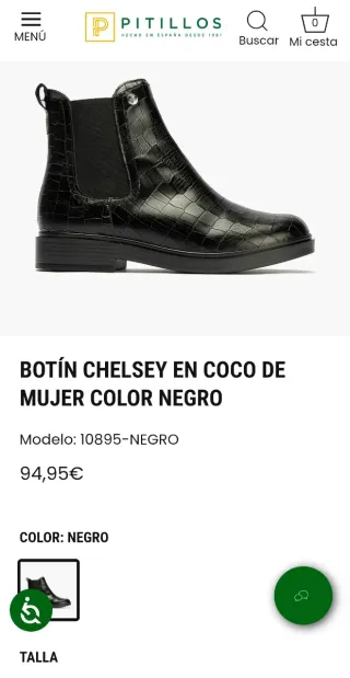 Botines negros piel mujer