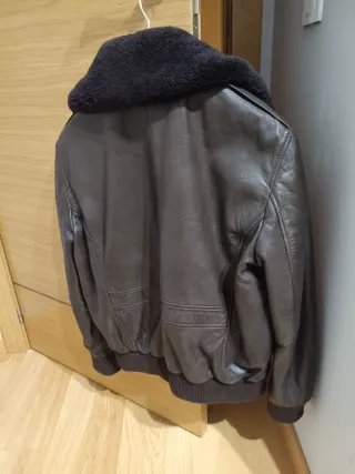 Cazadora Piel Hombre Infinity Mens Marrón