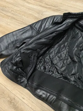 Chaqueta de cuero Garibaldi Negra