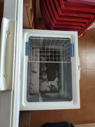 Arcón congelador blanco