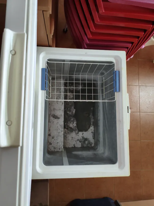 Arcón congelador blanco