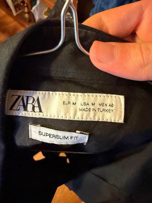 Traje Zara Negro Completo