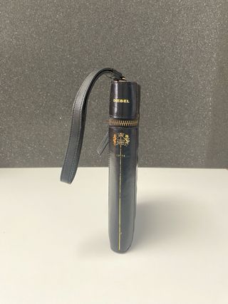 Cartera Diesel Negra Estilo Libro