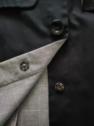 Chaqueta/Capa Adolfo Dominguez Negra