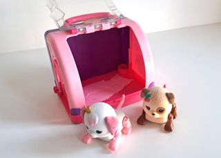 Perritos Little Live Pets y su casita