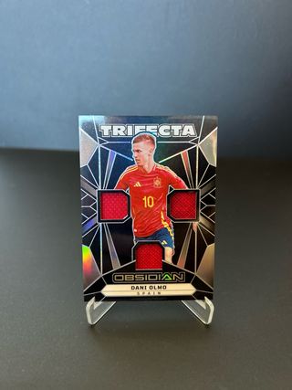 Dani Olmo patch Spain Obsidian Trifecta