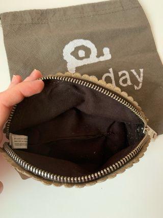 Monedero Dayaday piel marrón