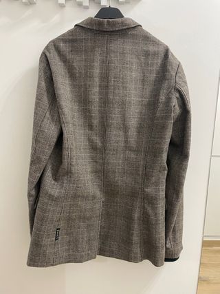 Blazer Lana Armani Jeans Marrón Talla M