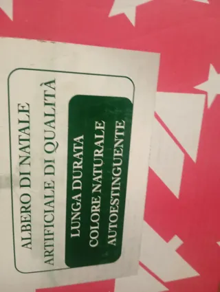 Albero di Natale Artificiale con Pigne