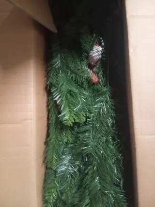 Albero di Natale Artificiale con Pigne