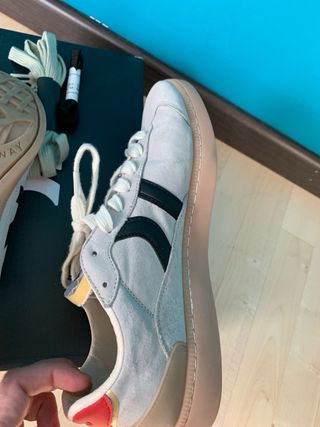 Zapatillas Coolway Beige y Rojo