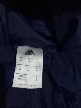 Chaqueta acolchada Adidas azul