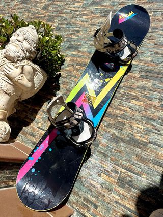 Tabla Snow Forum Eddie Wall + Fijaciones