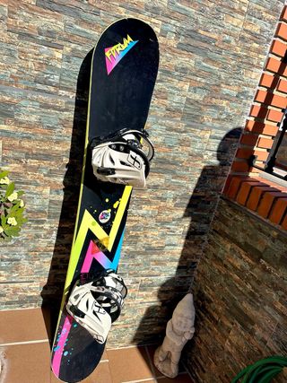 Tabla Snow Forum Eddie Wall + Fijaciones