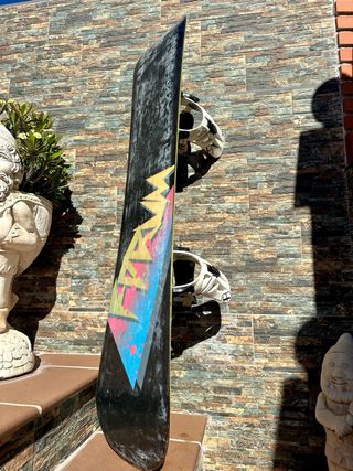 Tabla Snow Forum Eddie Wall + Fijaciones