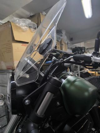 Moto Macbor Rockster 410 Verde MUCHOS EXTRAS