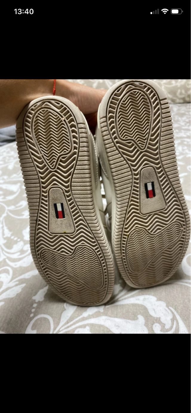 Zapatillas Tommy Hilfiger Beige/Blanco