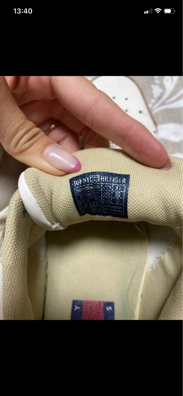 Zapatillas Tommy Hilfiger Beige/Blanco