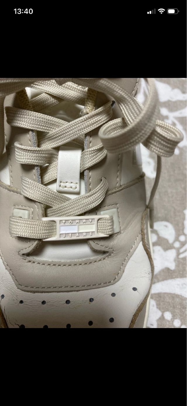 Zapatillas Tommy Hilfiger Beige/Blanco