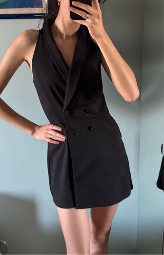 Abito corto Zara nero