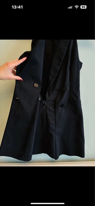 Abito corto Zara nero