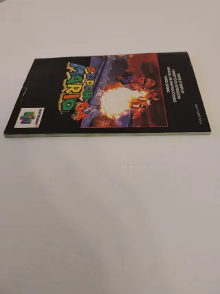 Manuale Super Mario 64 Nintendo 64 Originale