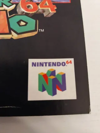 Manuale Super Mario 64 Nintendo 64 Originale