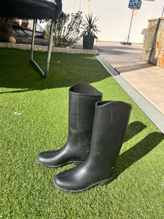 Botas hípica talla 35 poco uso