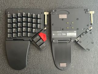 ZSA Moonlander Negro MX Cherry Brown