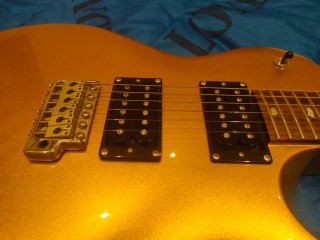 Guitarra Eléctrica PRS SE Gold Egyptian