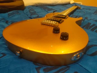 Guitarra Eléctrica PRS SE Gold Egyptian